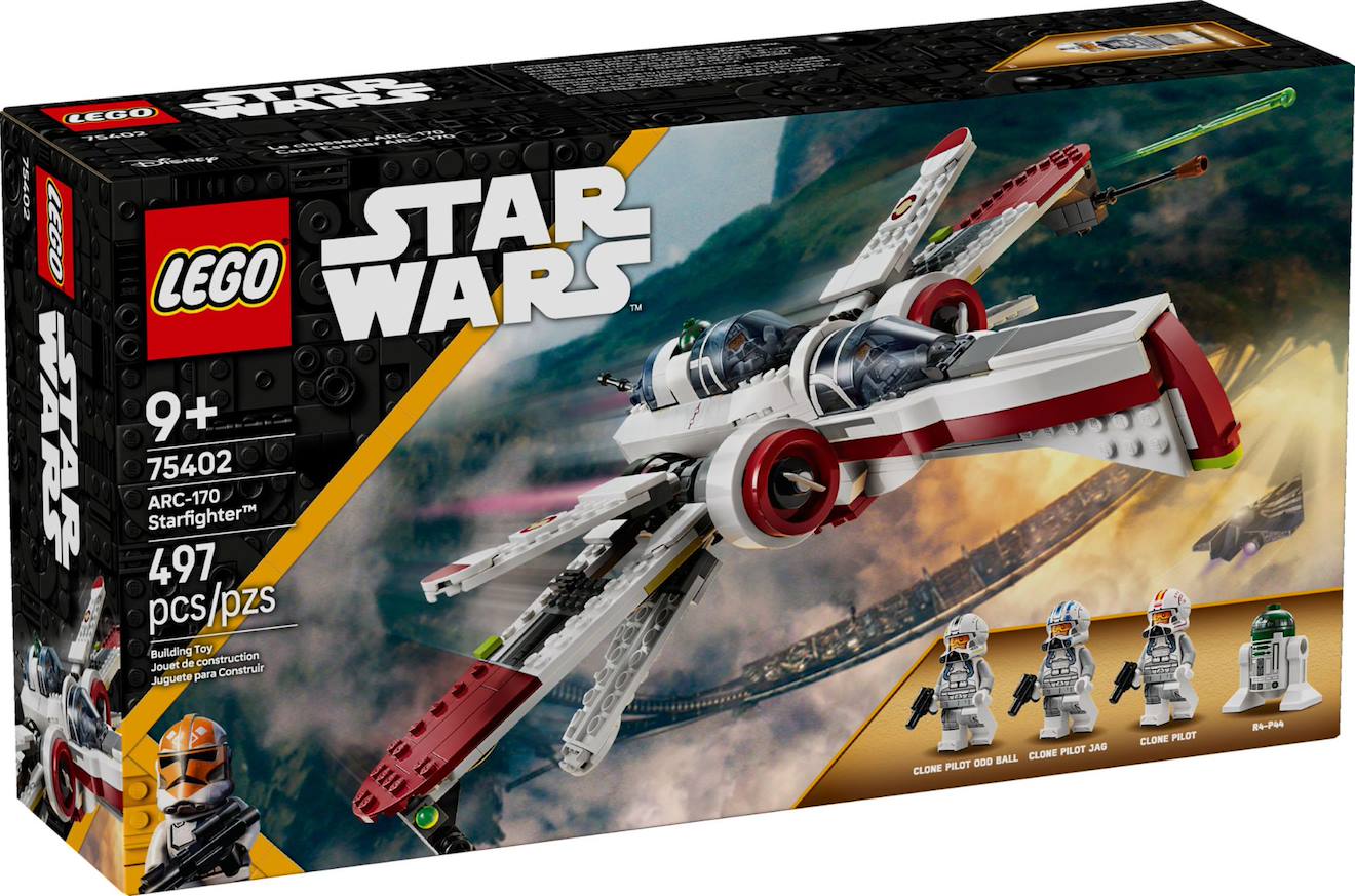 LEGO Star Wars - le chasseur arc-170 - 75402 multicolore