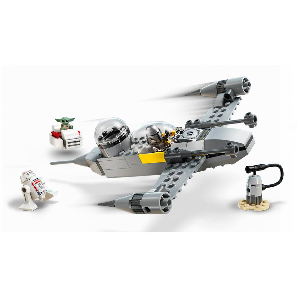 LEGO Star Wars - le chasseur n-1 de mando et grogu - 75410 multicolore