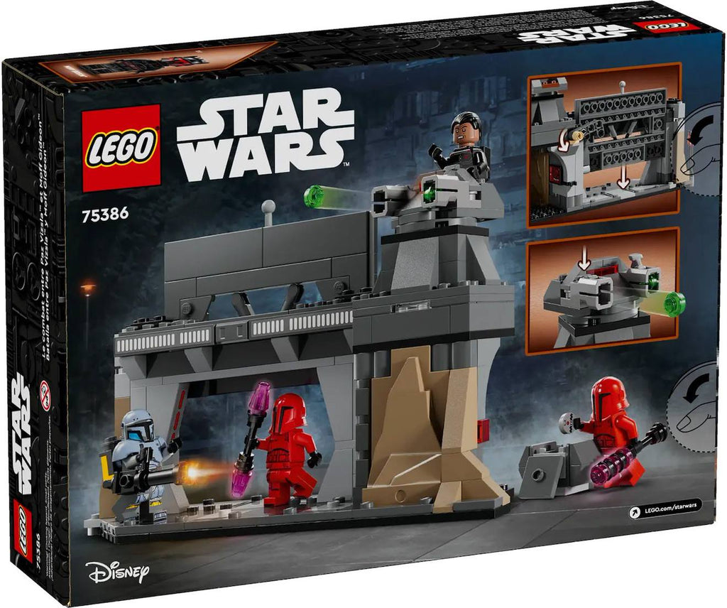 LEGO Star Wars - le combat de paz vizsla et moff gideon - 75386 multicolore