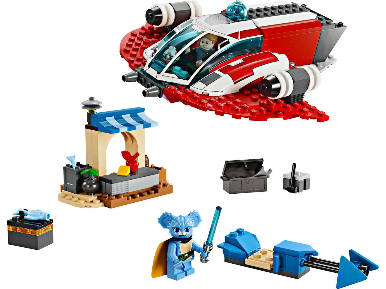 LEGO Star Wars - le crimson firehawk - 75384 multicolore