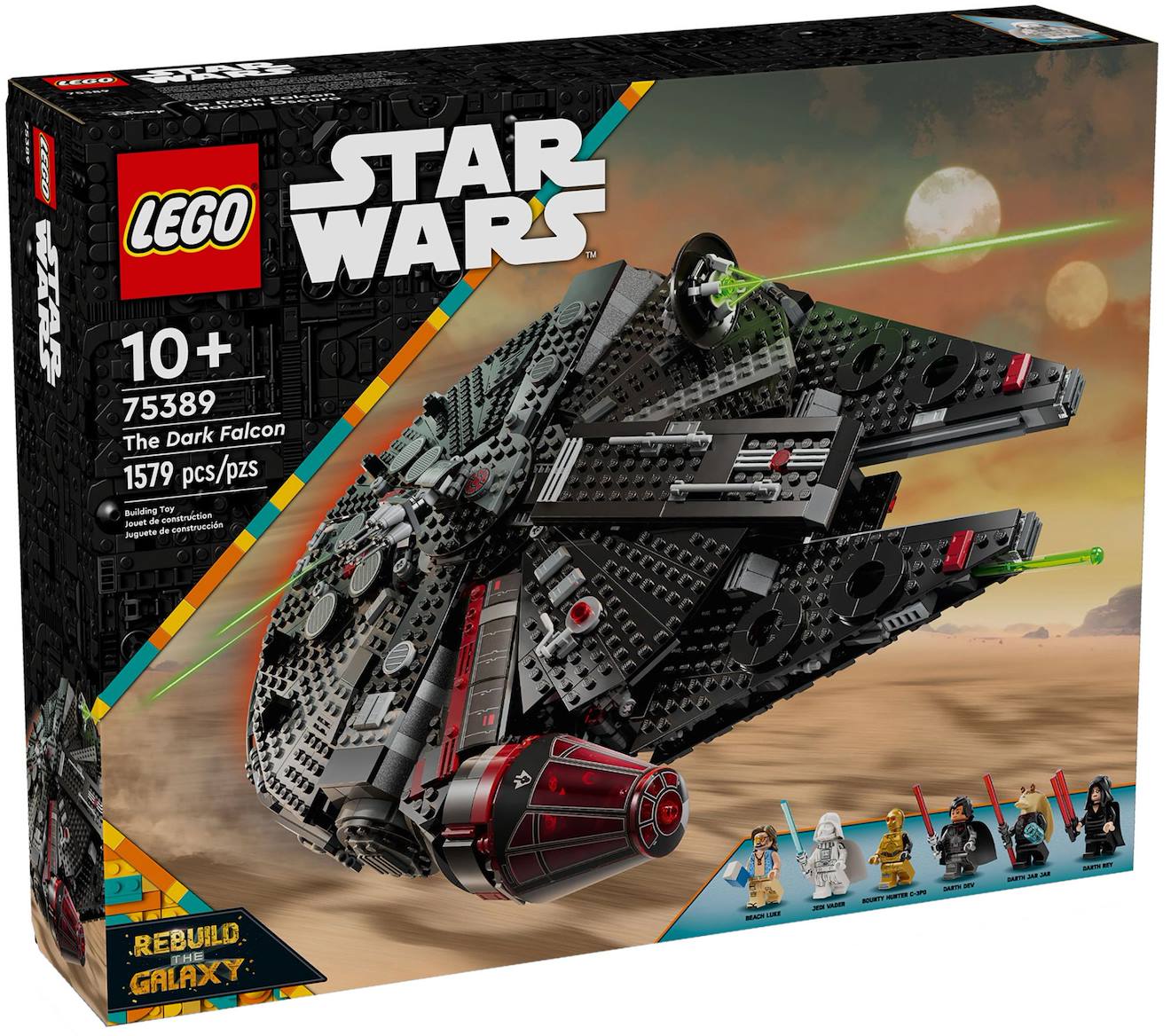 LEGO Star Wars le faucon noir 75389 multicolore