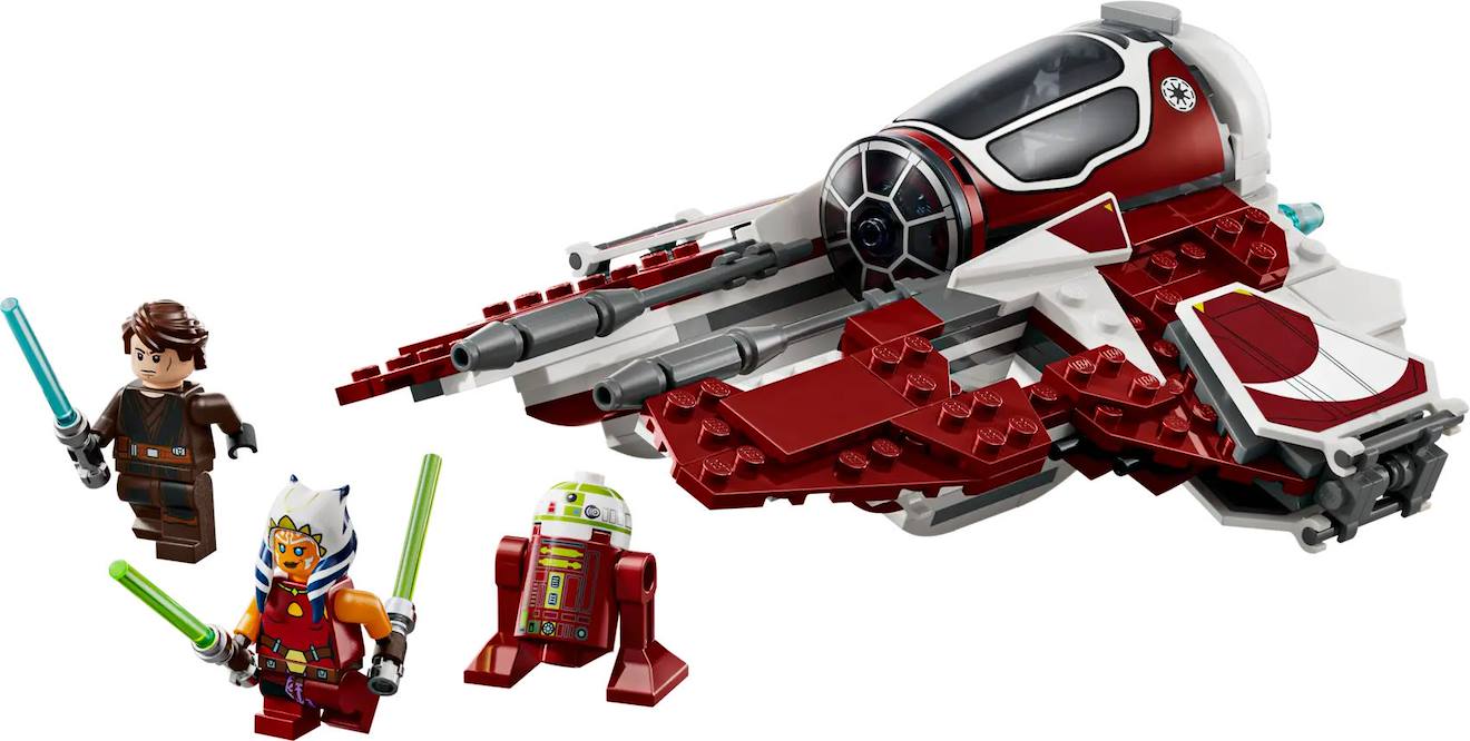 LEGO Star Wars - le jedi interceptor d'ahsoka - 75401 multicolore