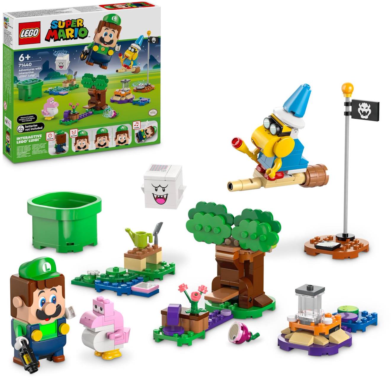 LEGO Super Mario - les aventures de LEGO luigi interactif - 71440 multicolore