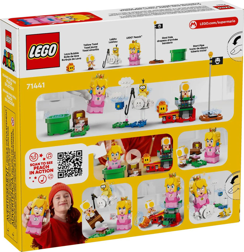 LEGO Super Mario - les aventures de LEGO peach interactive - 71441 multicolore