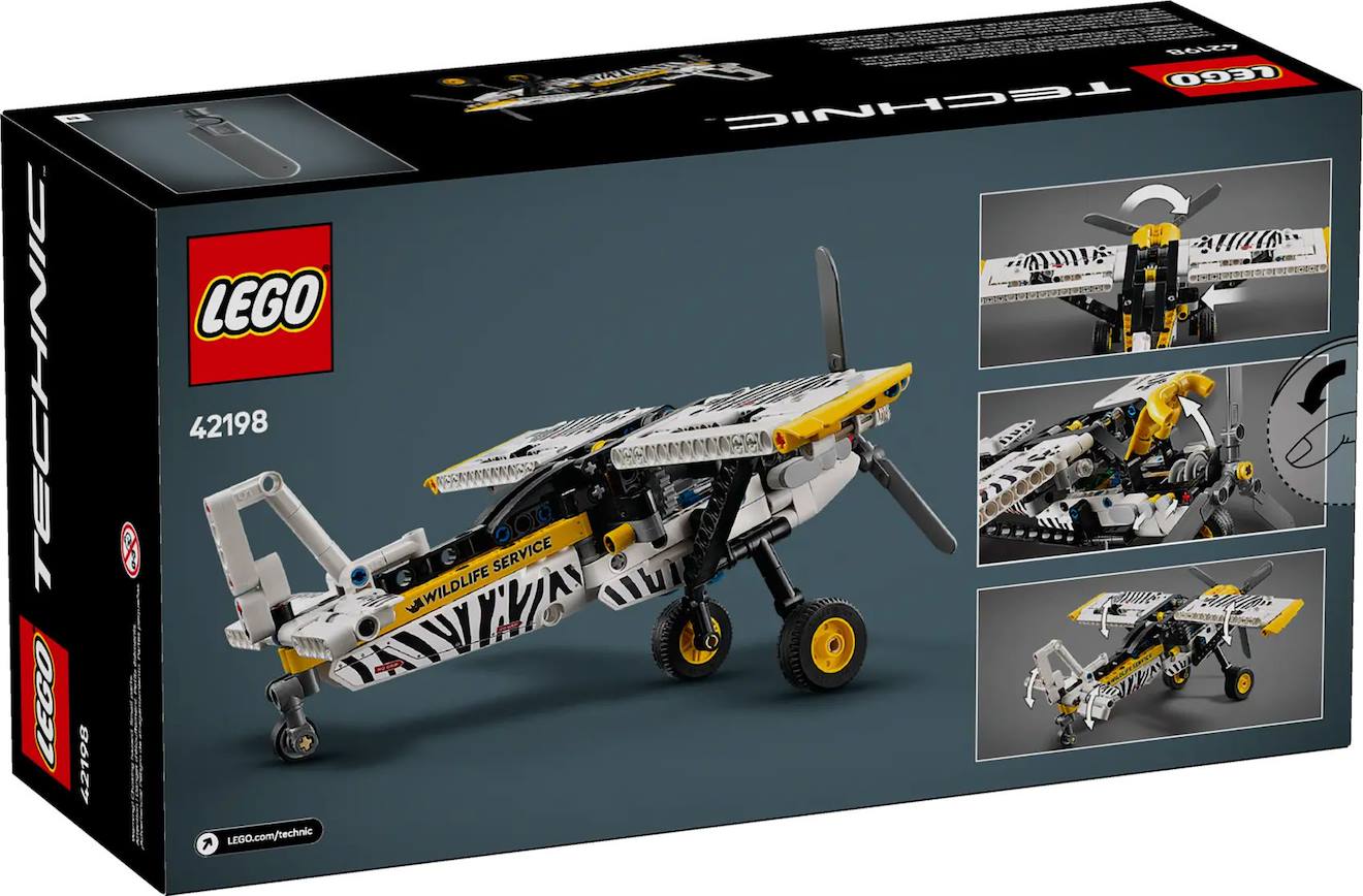 LEGO Technic - l'avion de brousse - 42198 multicolore