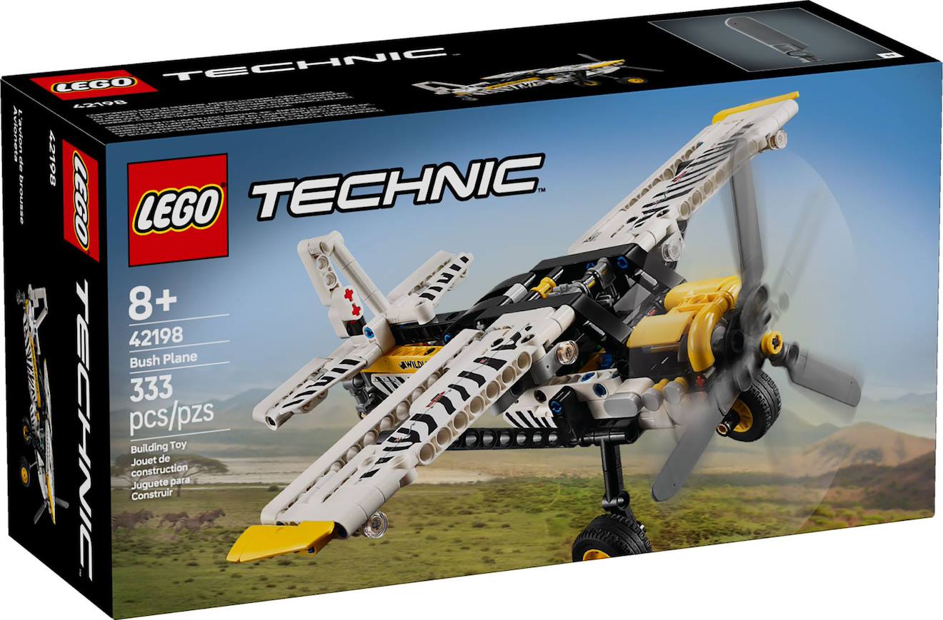 LEGO Technic - l'avion de brousse - 42198 multicolore