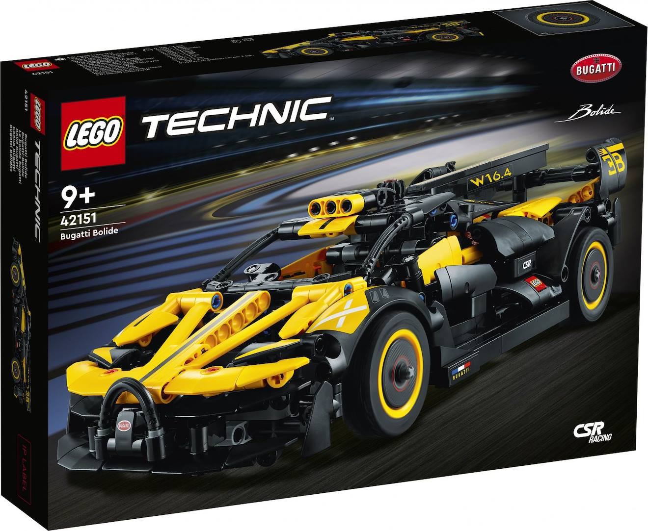 LEGO Technic - le bolide bugatti - 42151 multicolore