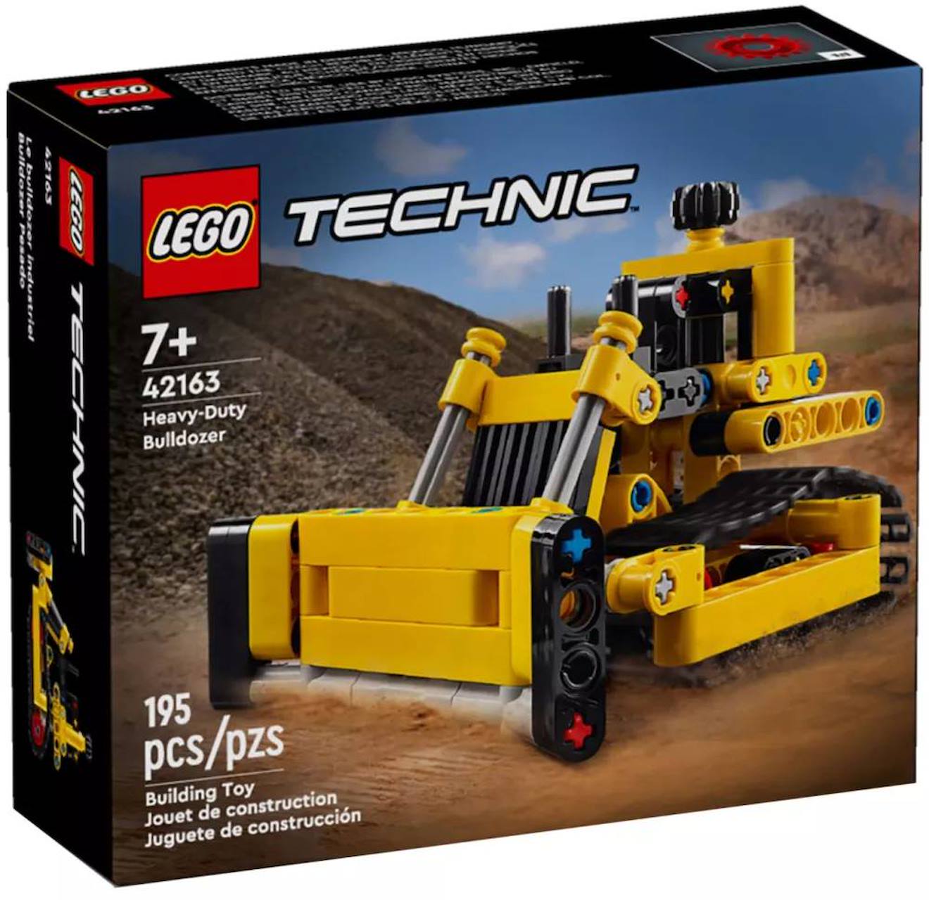 LEGO Technic - le bulldozer - 42163 multicolore