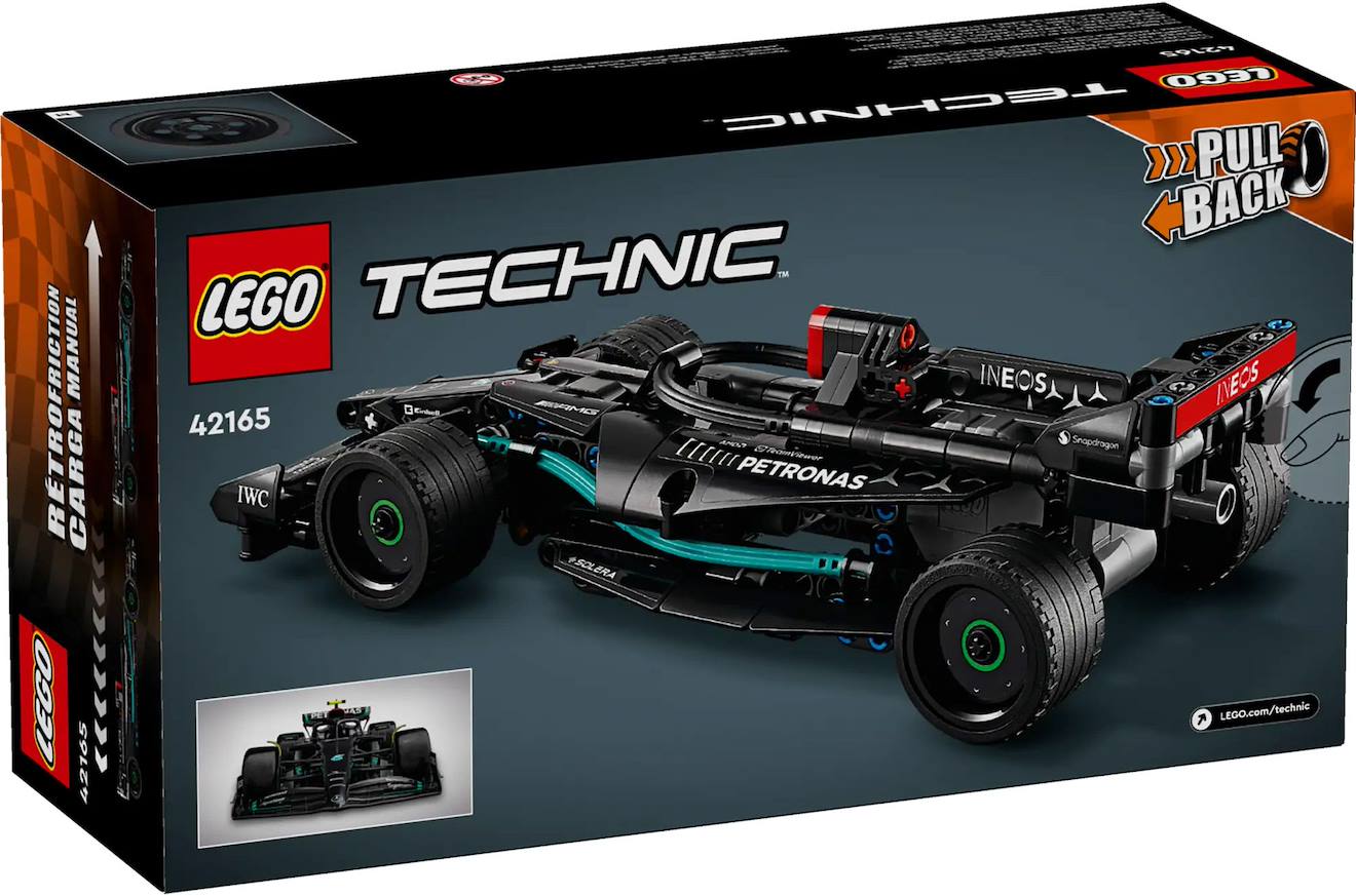 LEGO Technic - mercedes-amg f1 w14 e performance pull-back - 42165 multicolore