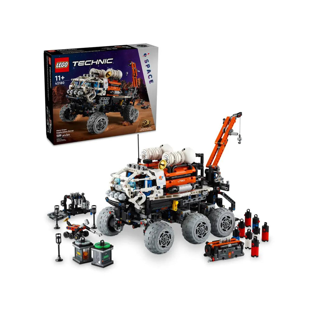 LEGO Technic - rover d'exploration habité sur mars - 42180 multicolore