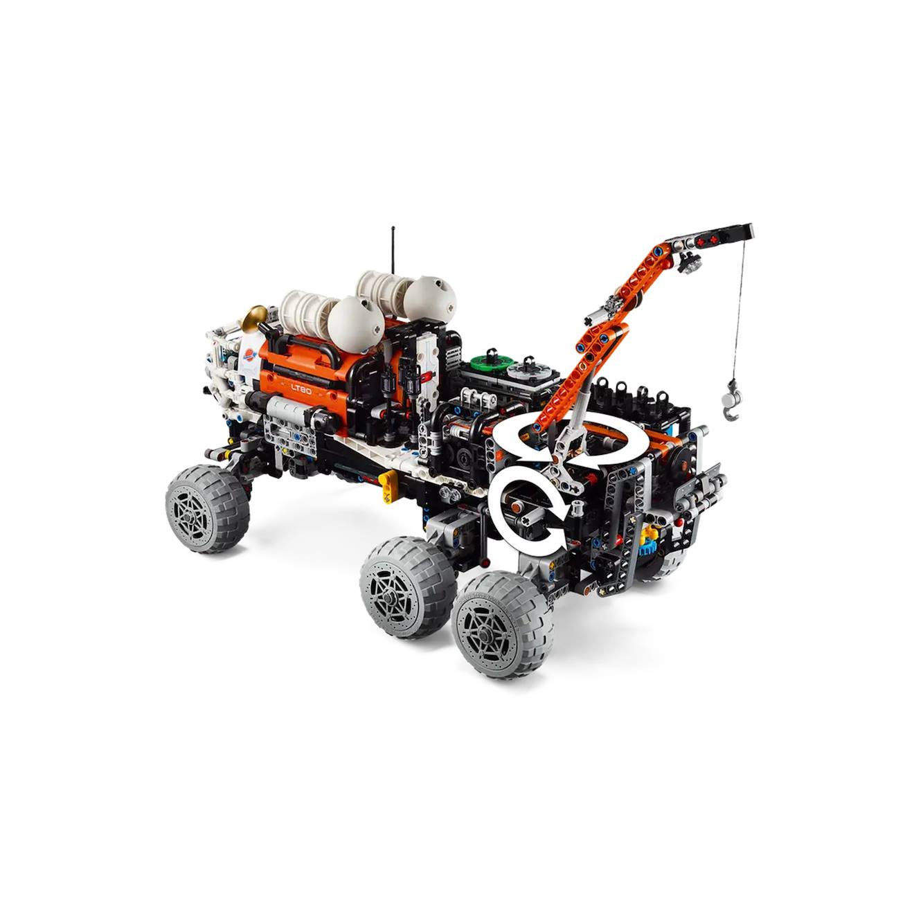 LEGO Technic - rover d'exploration habité sur mars - 42180 multicolore