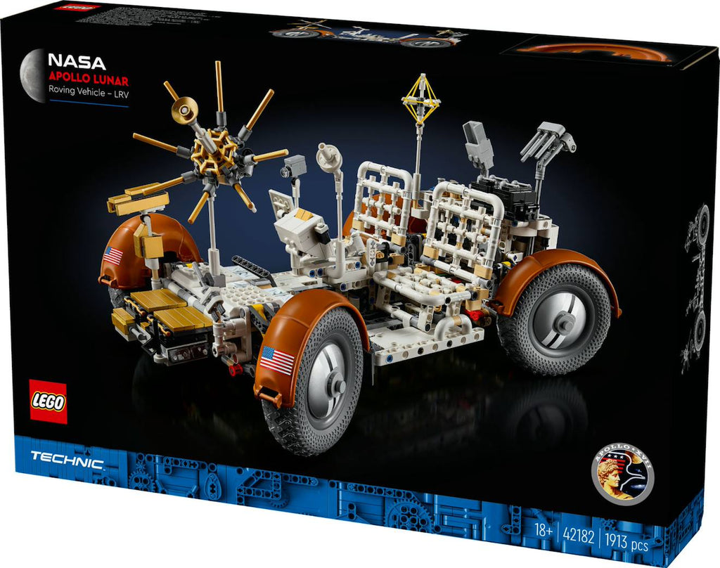 LEGO Technic - véhicule d'exploration lunaire nasa apollo - lrv - 42182 multicolore