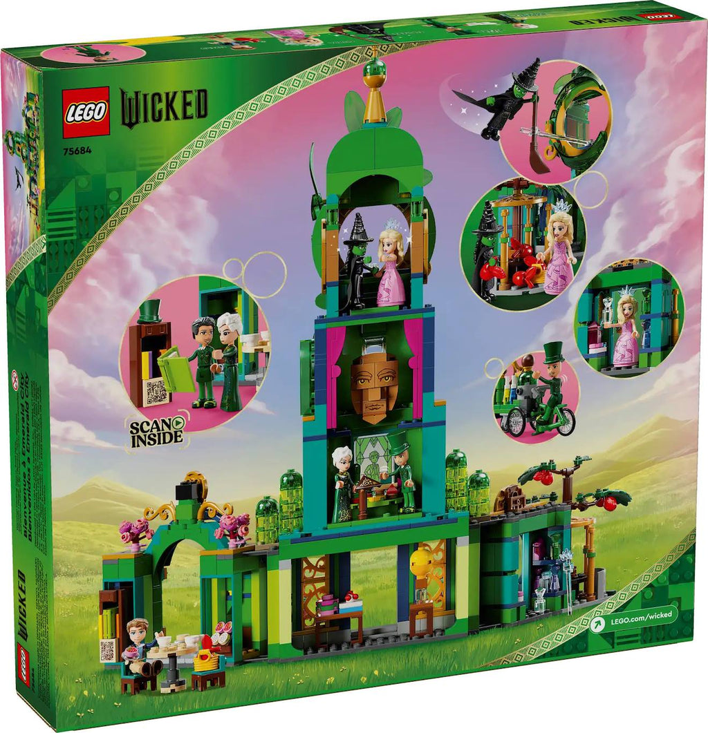 LEGO wicked - bienvenue à emerald city - 75684 multicolore