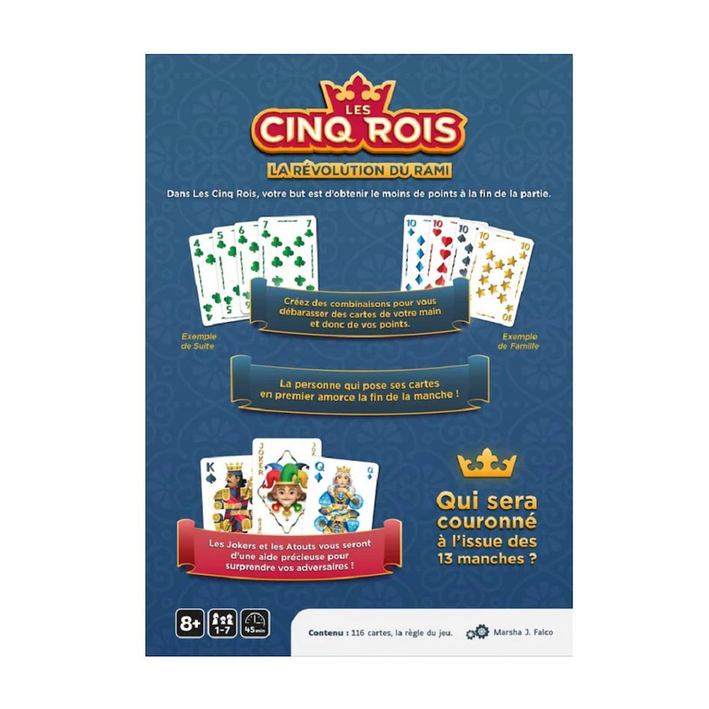 Les cinq rois bleu