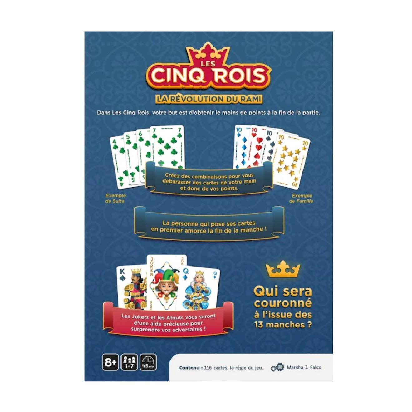Les cinq rois bleu