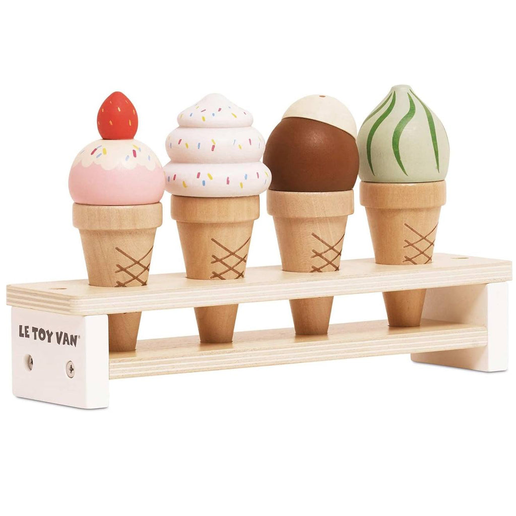Les crèmes glacées beige