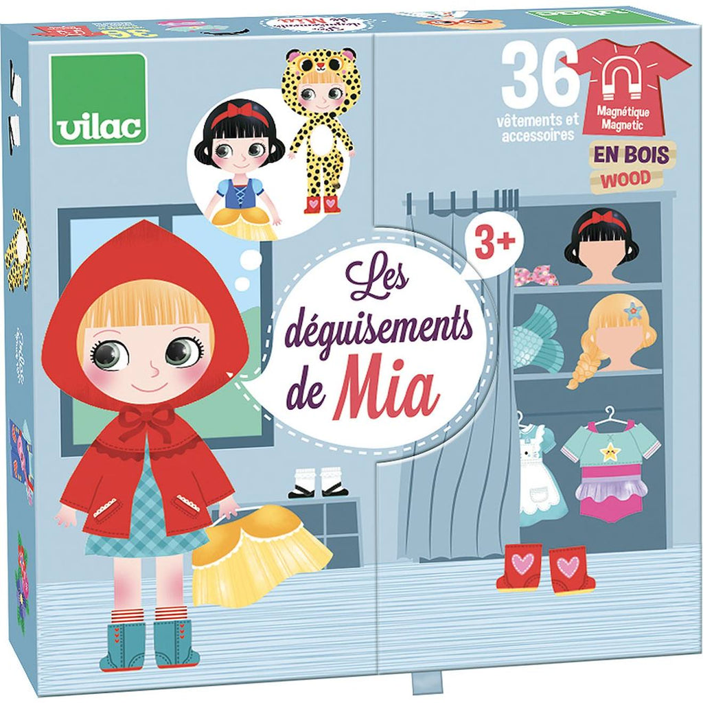 Les déguisements de mia bleu