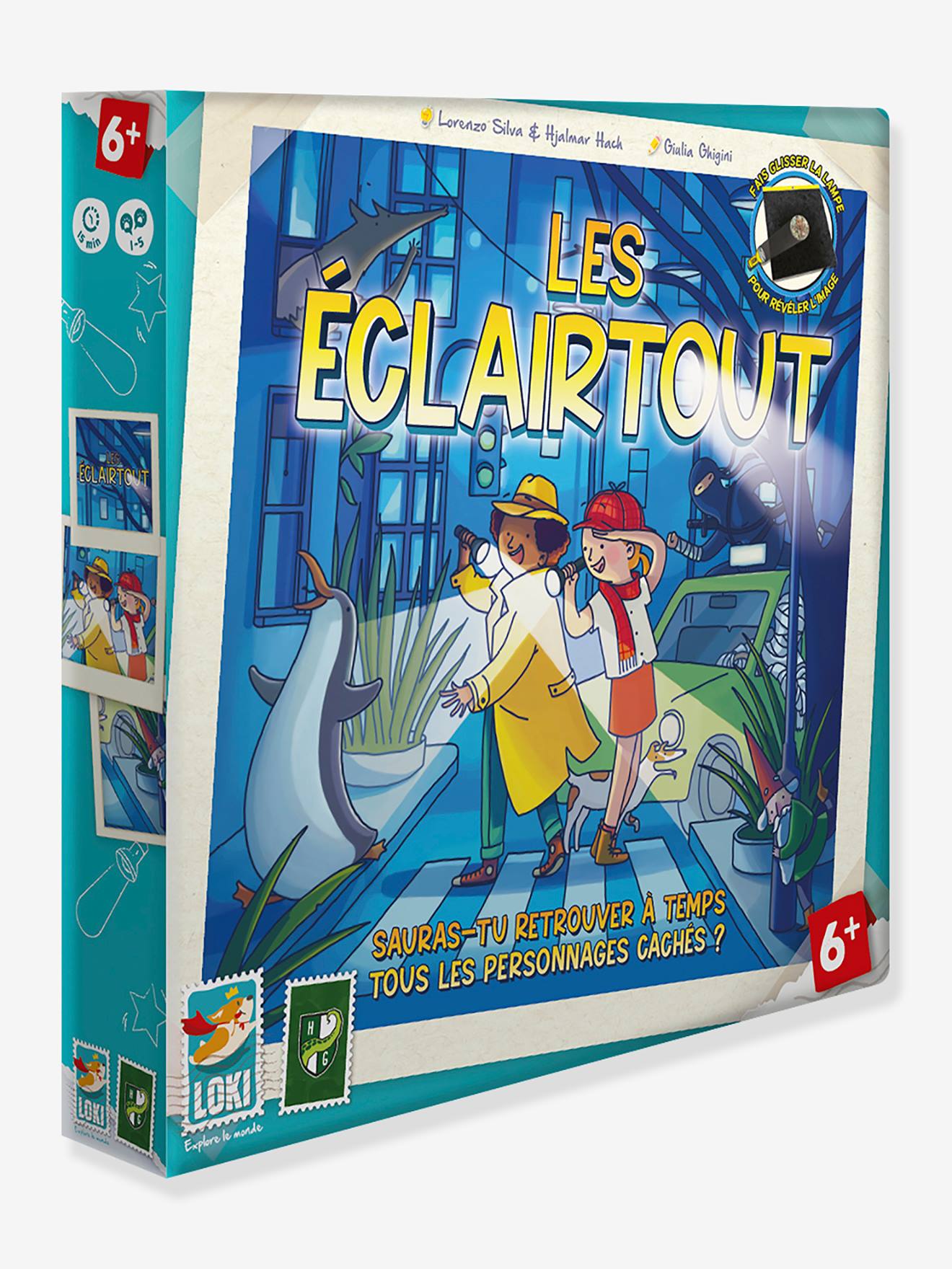 Les éclairtout bleu