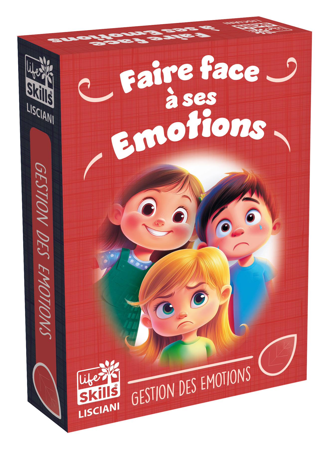 Les jeux des émotions, 84 cartes illustrées, jeu gestion des émotions pour enfants multicolore