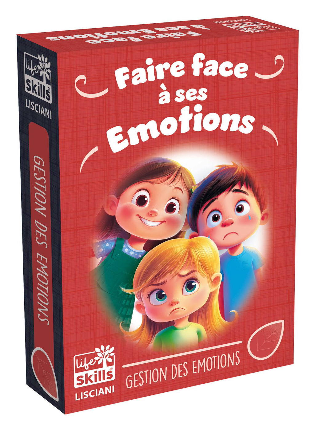 Les jeux des émotions, 84 cartes illustrées, jeu gestion des émotions pour enfants multicolore