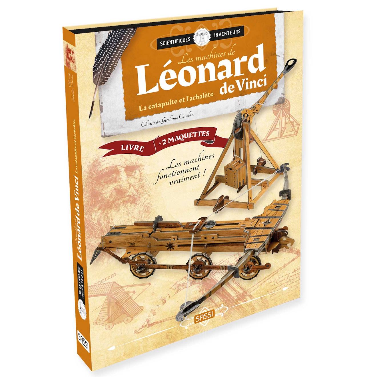 Les machines de léonard de vinci beige