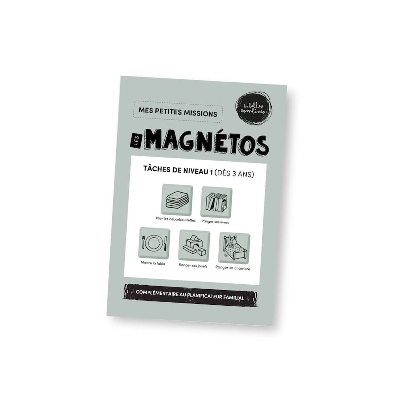 Les magnétos - mes petites missions : tâches de niveau 1 (dès 3 ans) multi-coloured