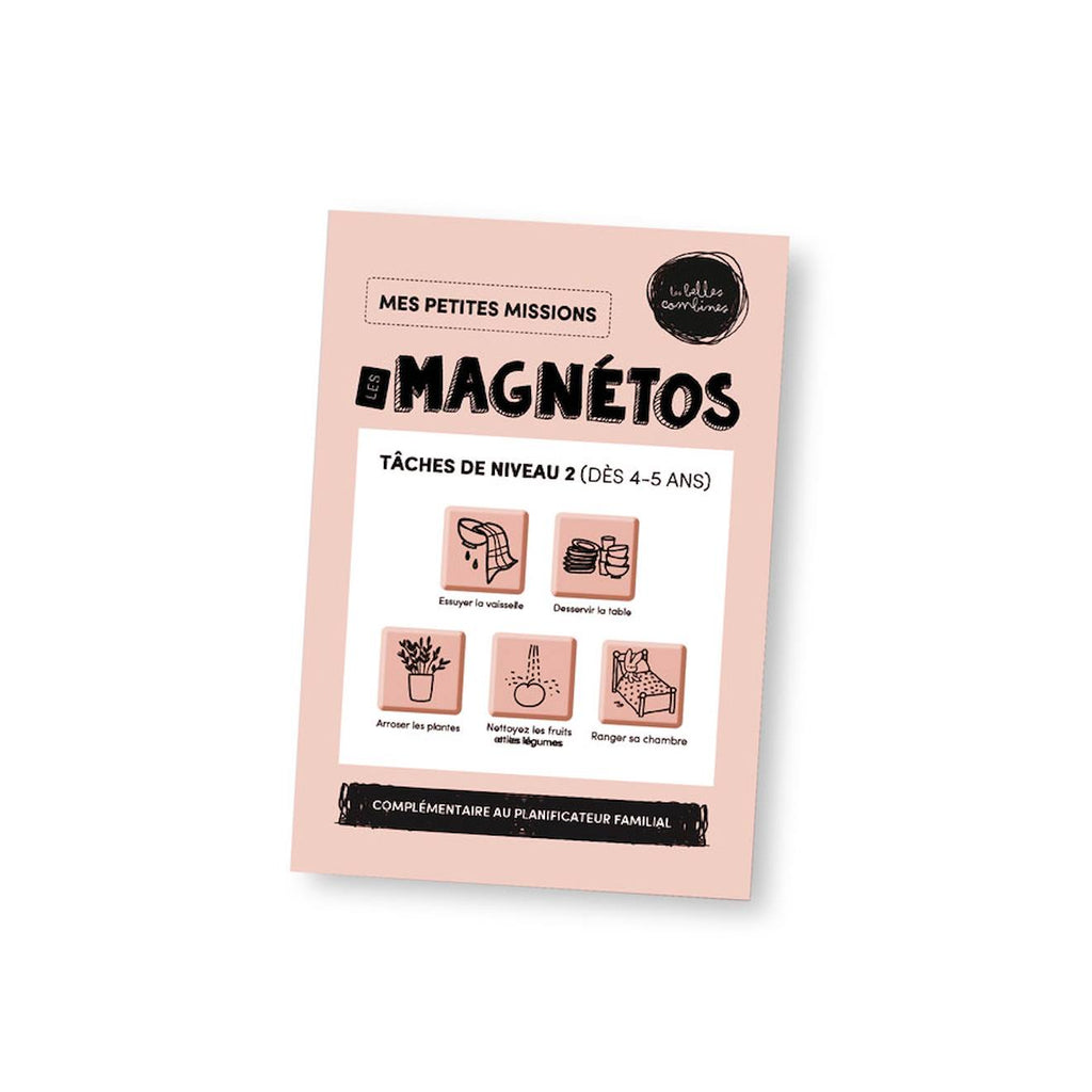 Les magnétos - mes petites missions : tâches de niveau 2 (4-5 ans) multi-coloured