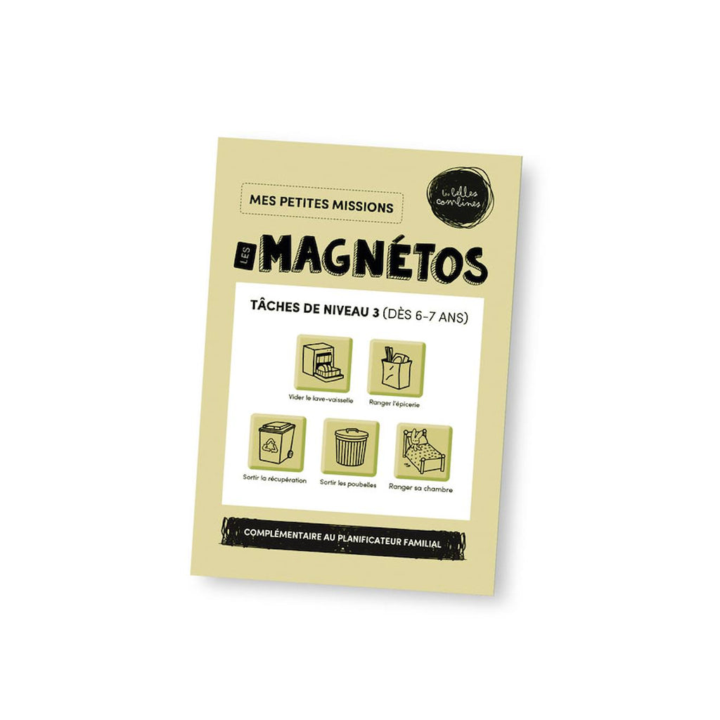 Les magnétos - mes petites missions : tâches de niveau 3 (6-7 ans) multi-coloured