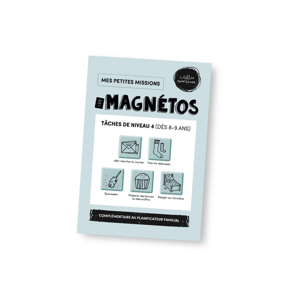 Les magnétos - mes petites missions : tâches de niveau 4 (8-9 ans) multi-coloured