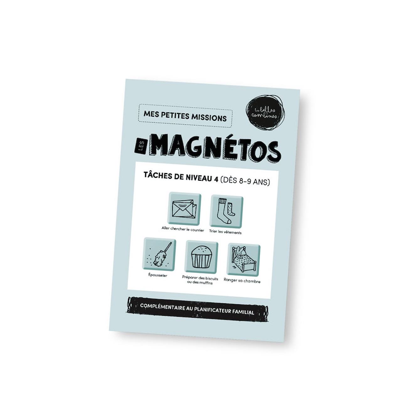 Les magnétos - mes petites missions : tâches de niveau 4 (8-9 ans) multi-coloured