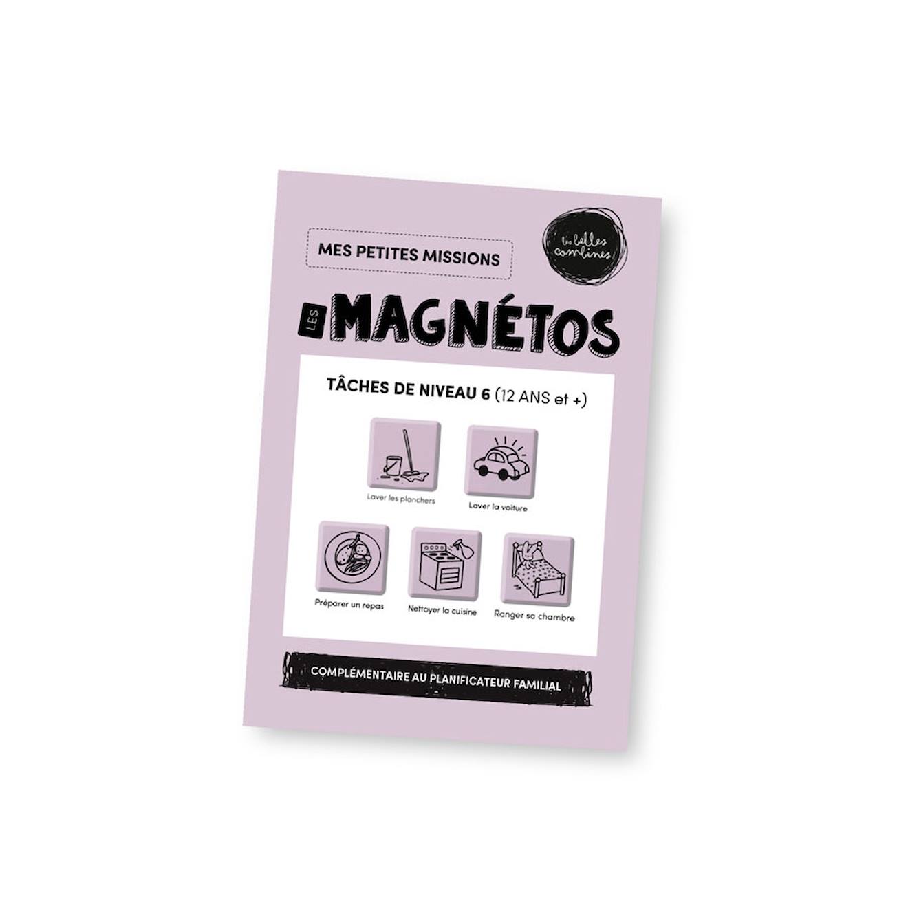Les magnétos - mes petites missions : tâches de niveau 6 (12 ans et +) multi-coloured
