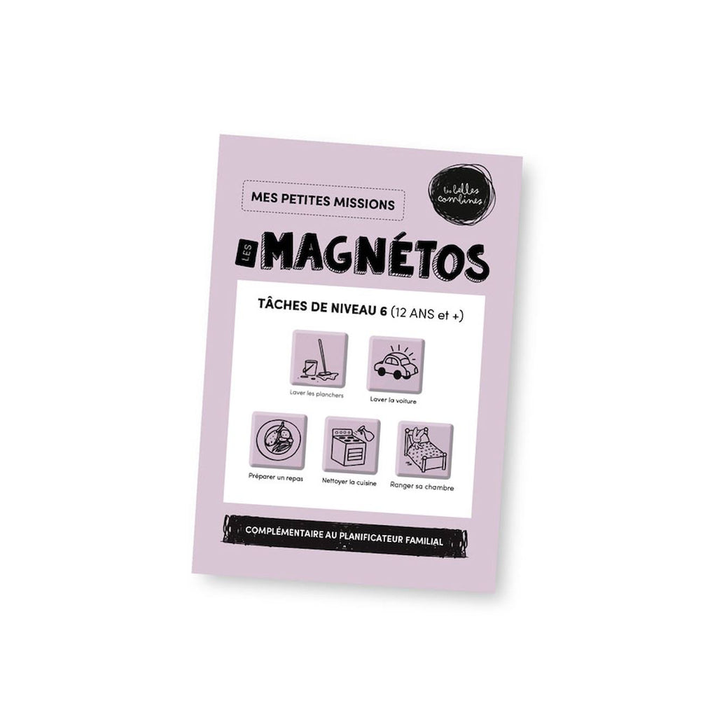 Les magnétos - mes petites missions : tâches de niveau 6 (12 ans et +) multi-coloured