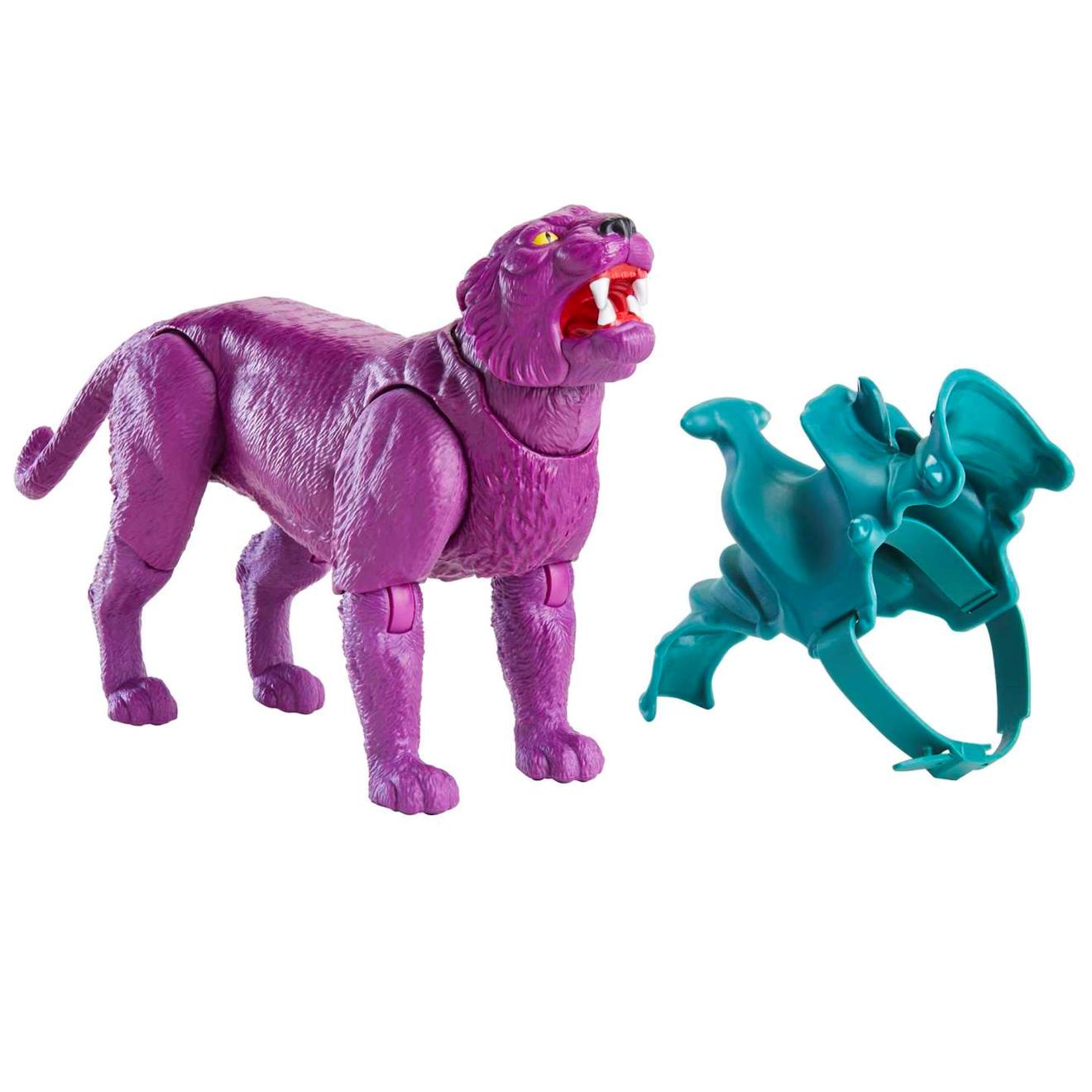 Les maîtres de l'univers - origins - panthor - figurine articulée multicolore