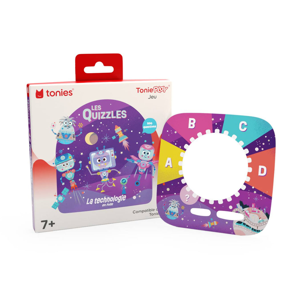 Les quizzles : la technologie en folie - tonieplay game multicolore