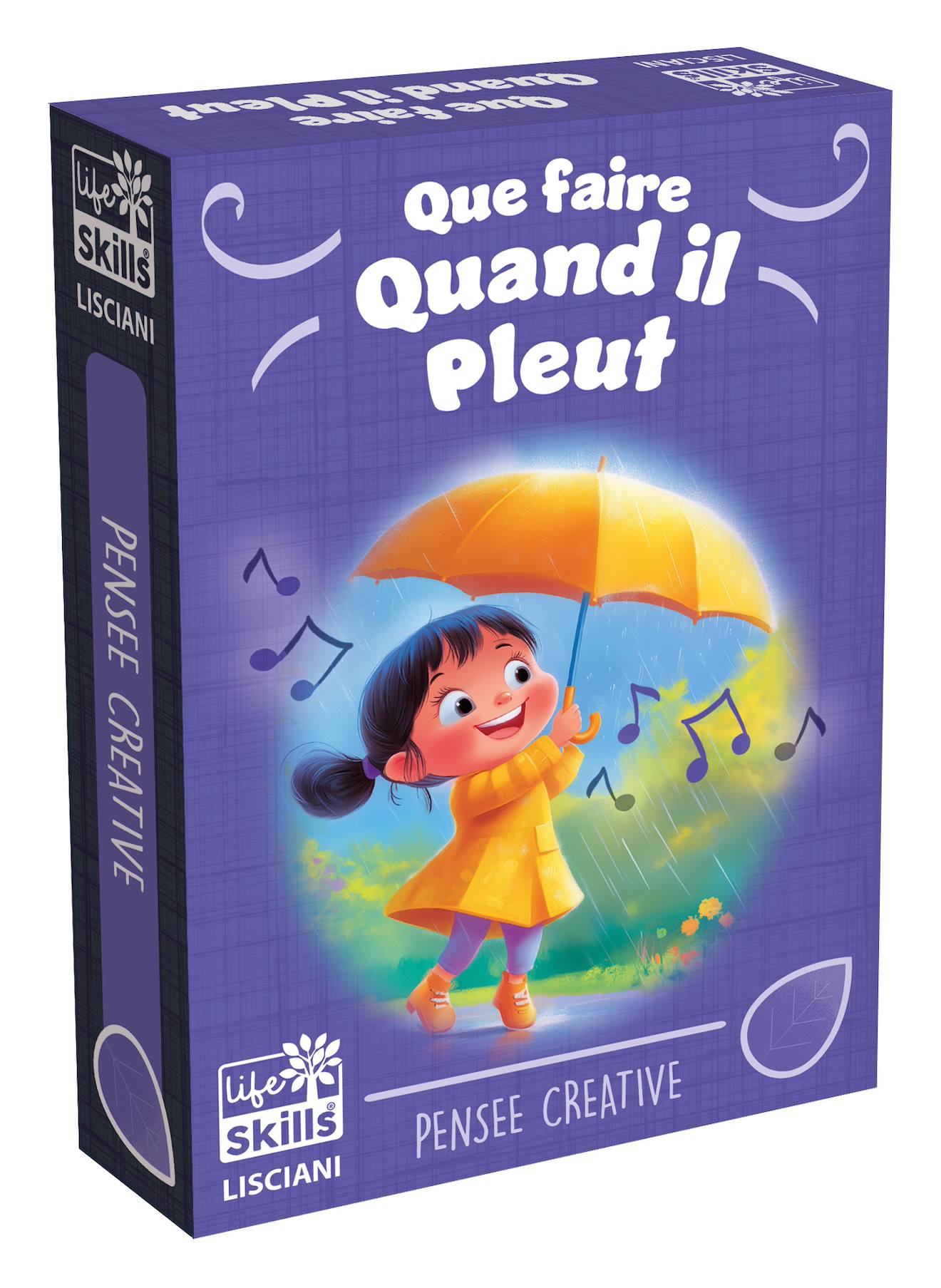 Life skills jeu de cartes s'occuper quand il pleut multicolore