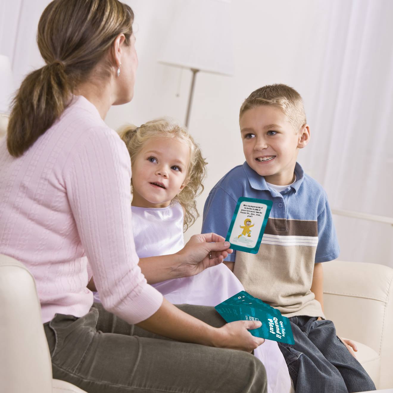 Life skills jeu de cartes s'occuper quand il pleut multicolore