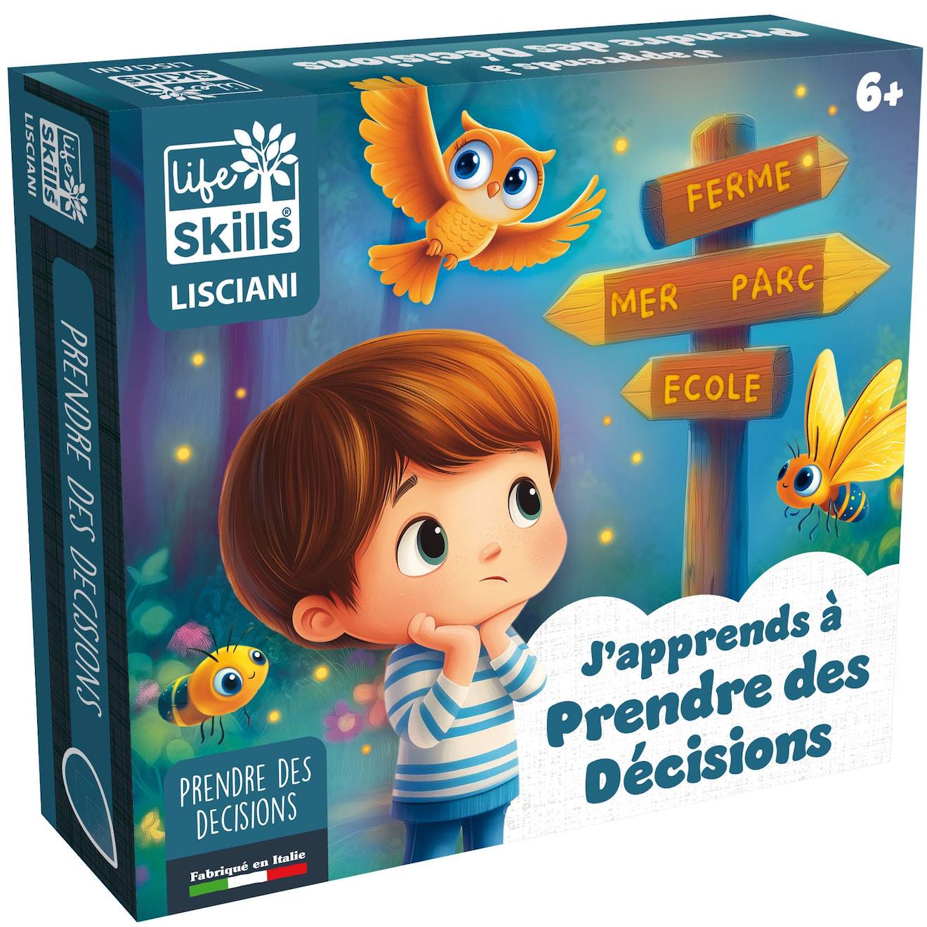 Life skills jeu de prise de décisions multicolore
