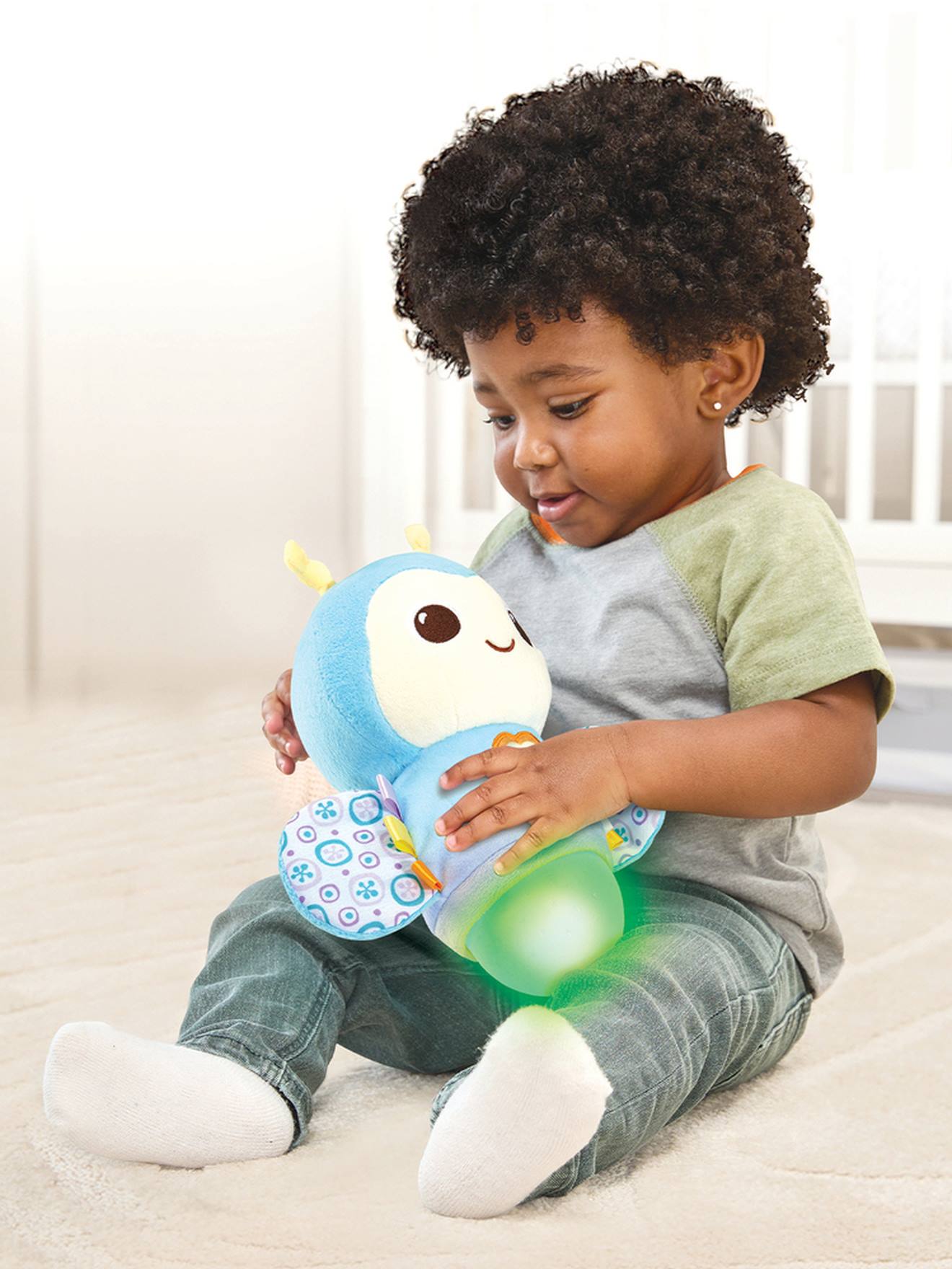 Lili, ma luciole douce nuit baby multicolore