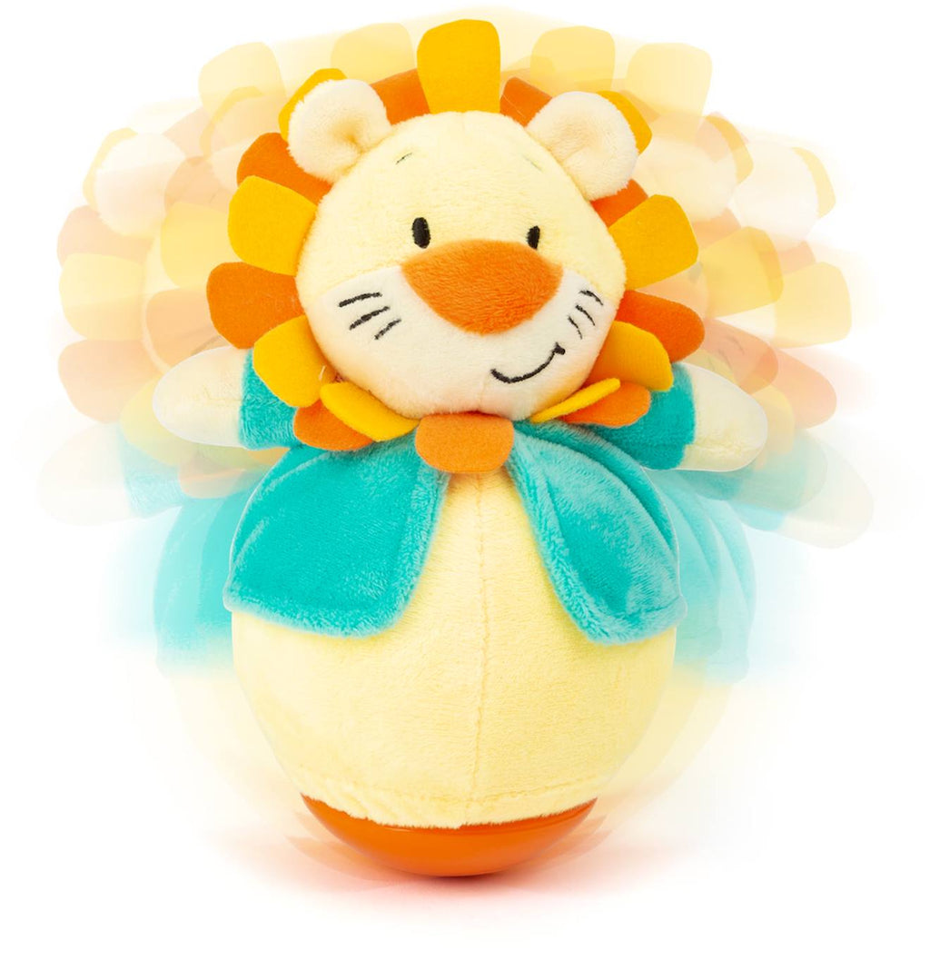 Lion culbuto orange