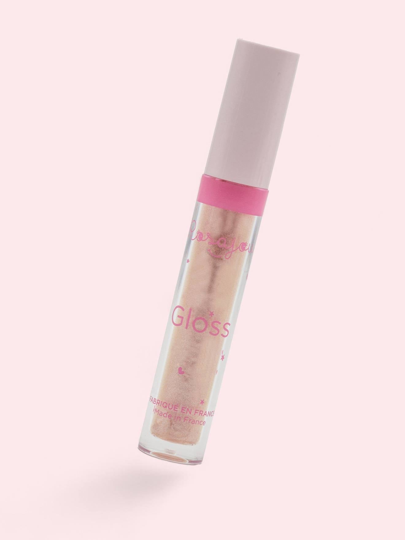 Lip gloss rose poudré