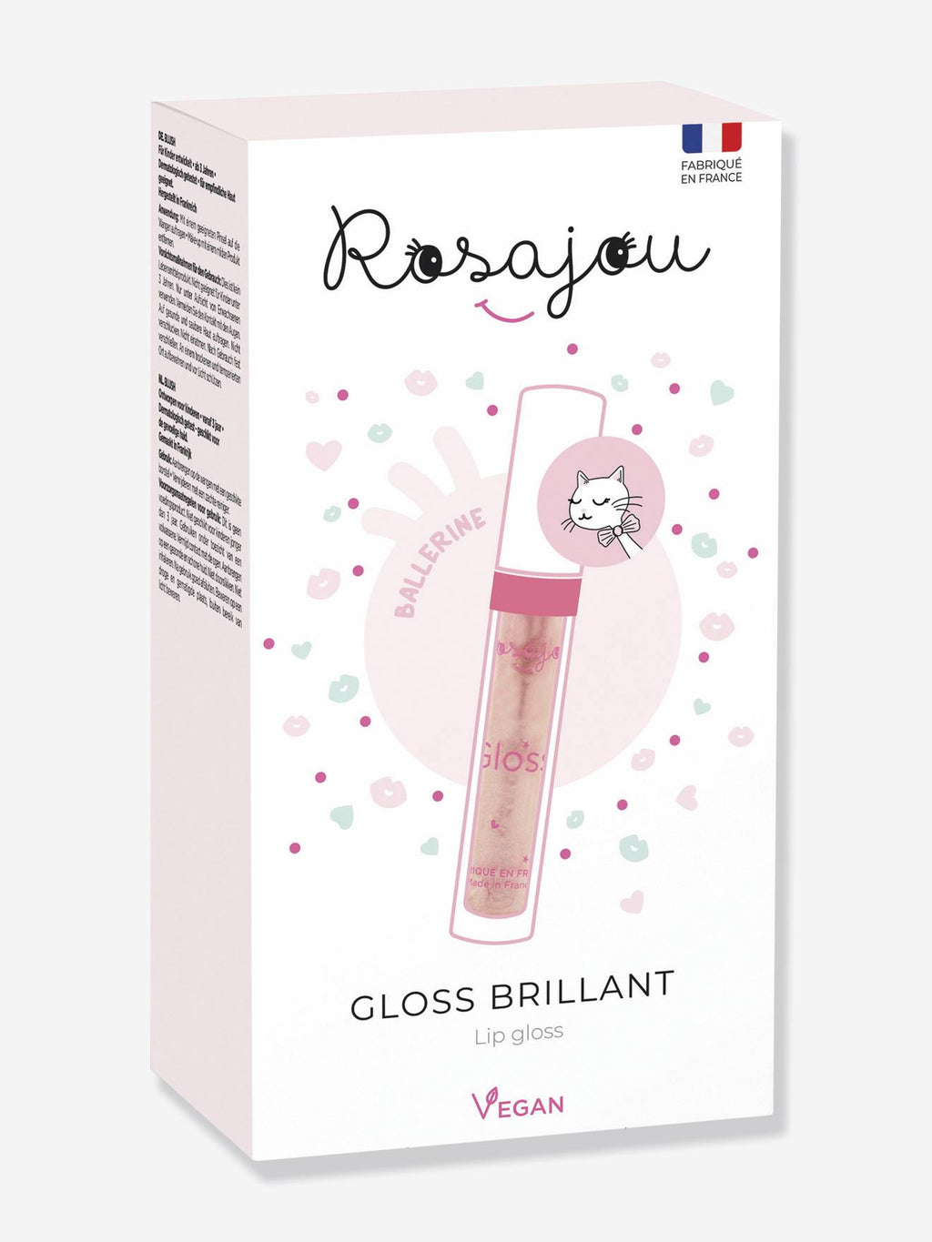 Lip gloss rose poudré