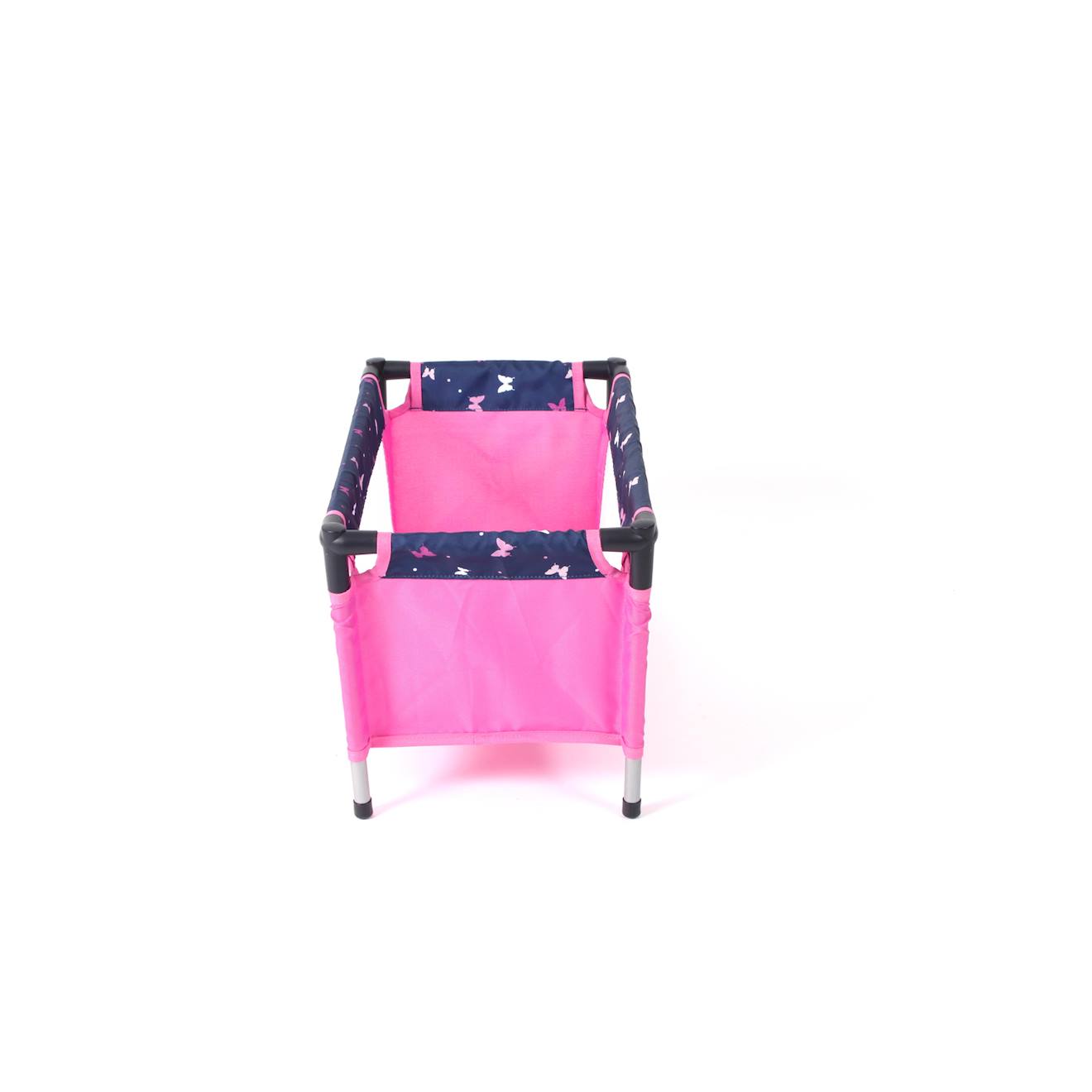 Lit de voyage pour poupées papillon multicolore