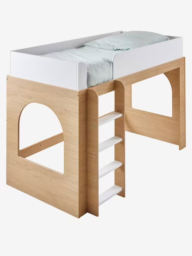 Lit Mezzanine en bois 3-en-1 - Vertbaudet