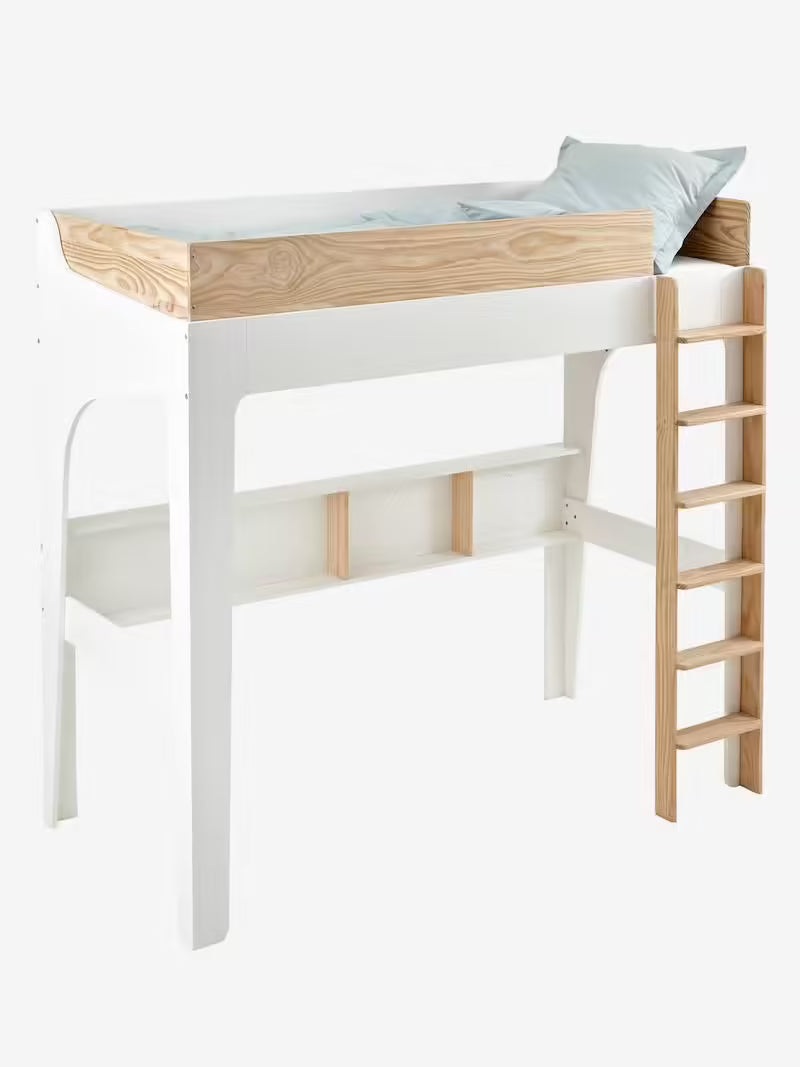 Lit mezzanine enfant avec étagères - Verbaudet