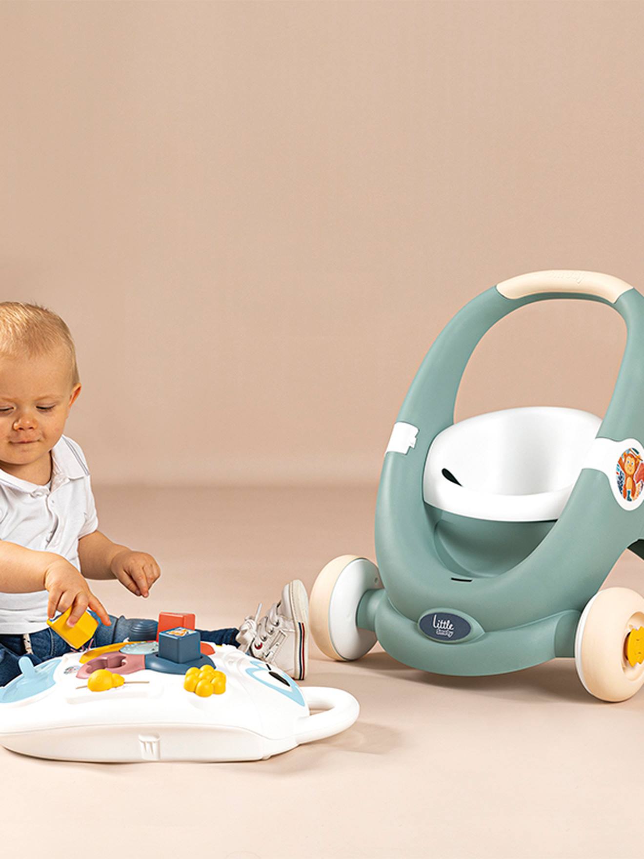 Little Smoby trotty 3 en 1 - vert