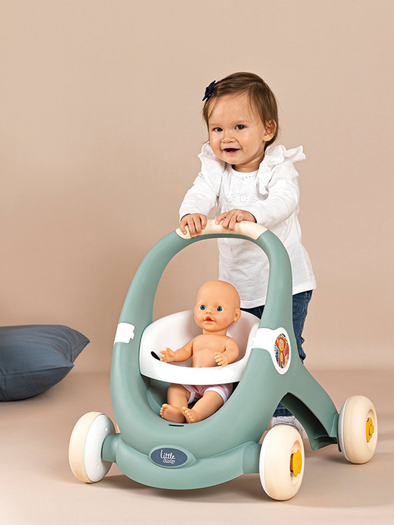Little Smoby trotty 3 en 1 - vert