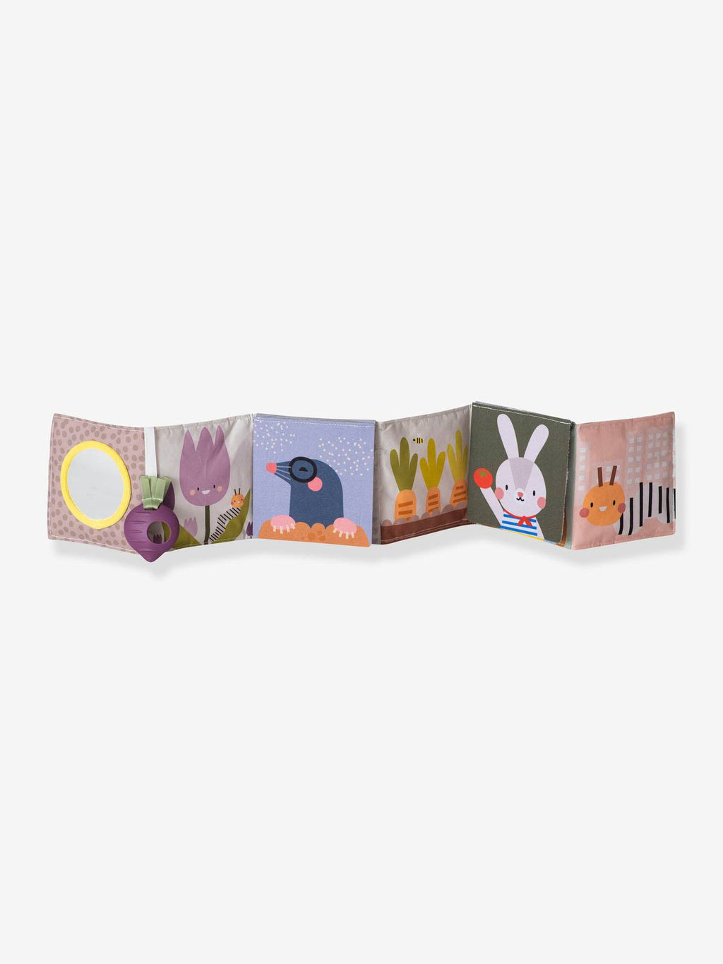 Livre 3 en1 cache-cache jardin - multicolore