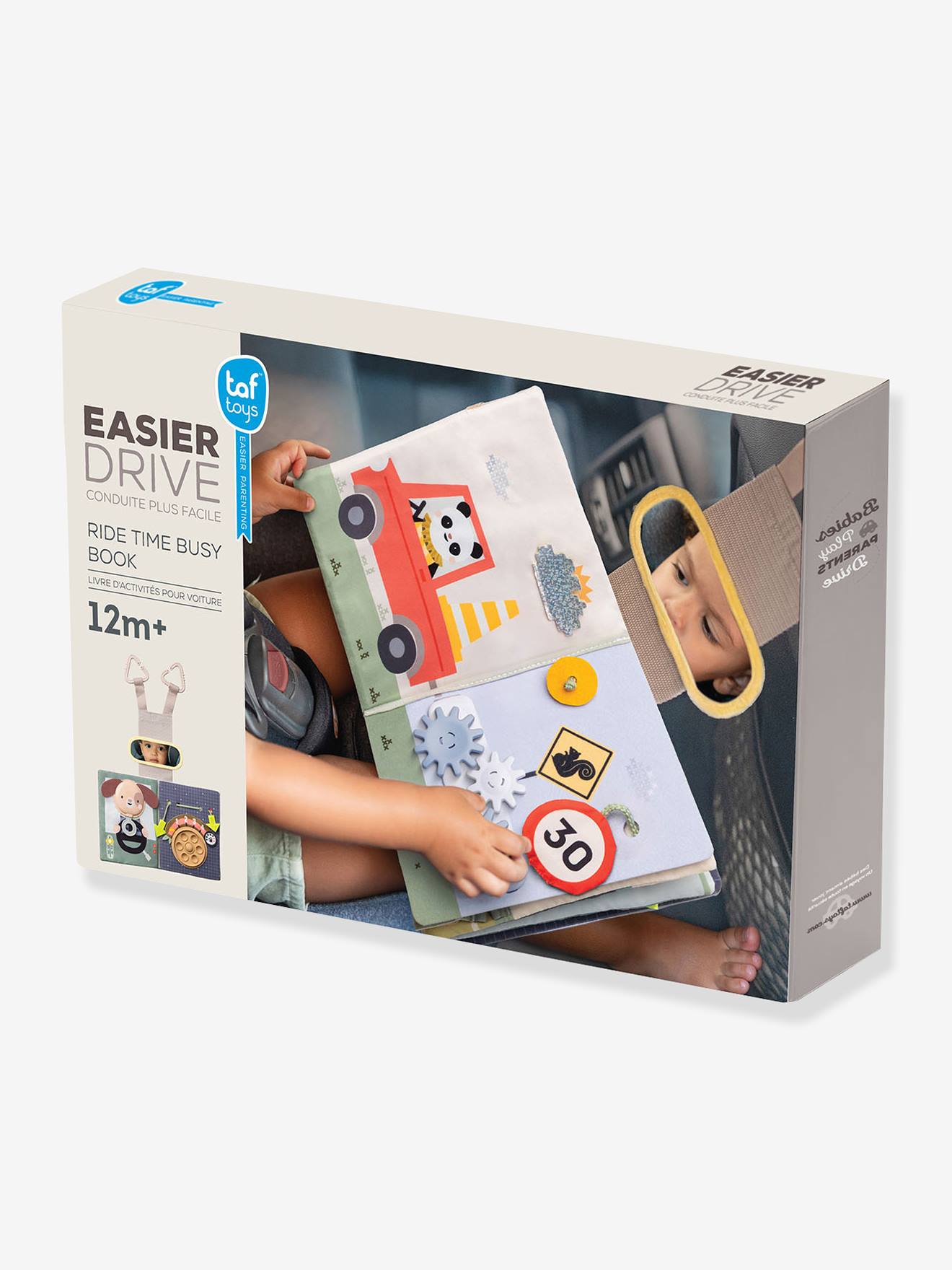 Livre activités pour voiture multicolore