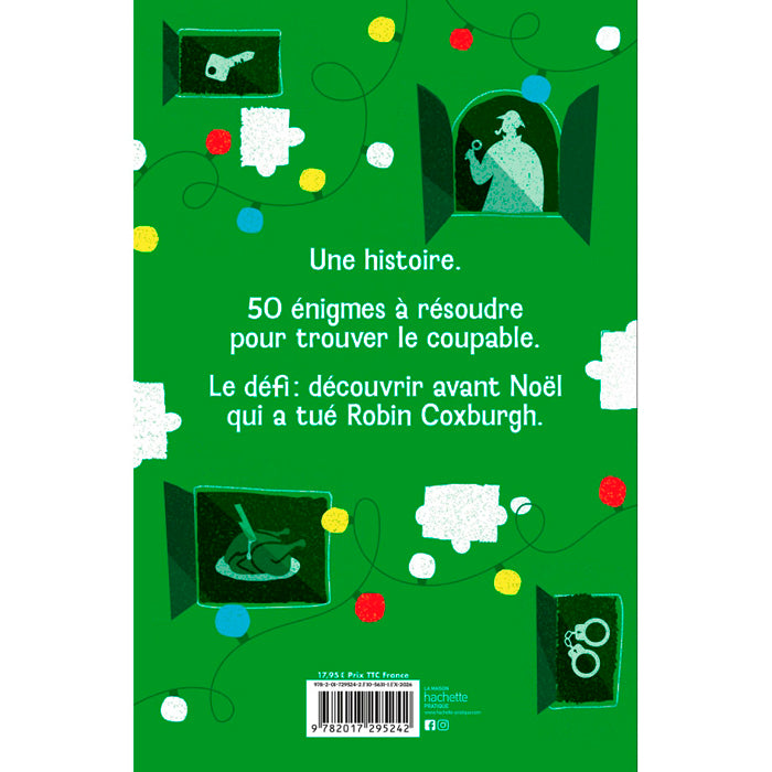 Calendrier de l'Avent Nouveaux meurtres de l'Avent – livre-jeu 50 énigmes – photo 2