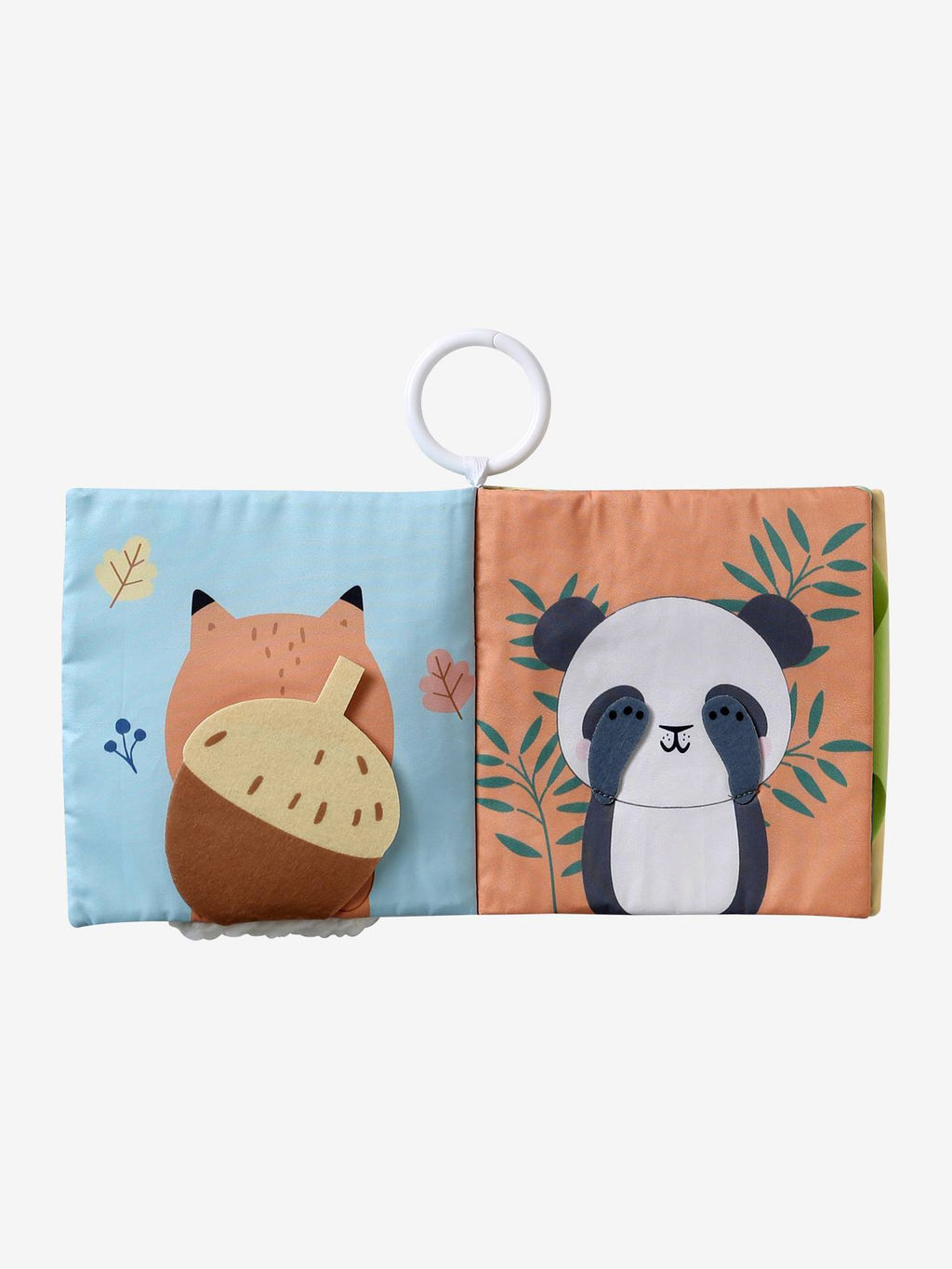 Livré coucou-caché des animaux multicolore